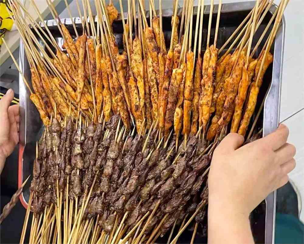 羊肉串小品，美食与艺术的完美融合  羊肉串小品